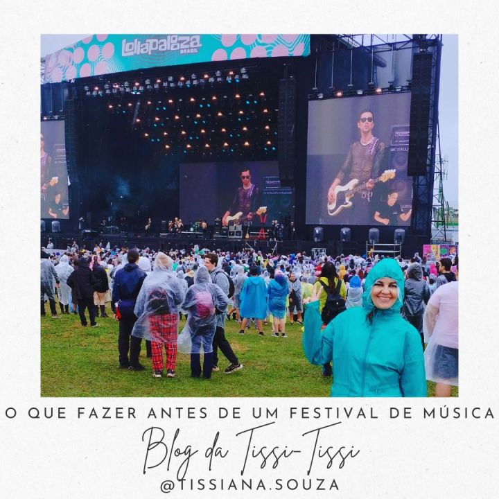 o que fazer antes de um festival de música