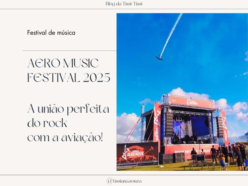 Aero Music Festival 2025: a união perfeita do rock com a aviação!